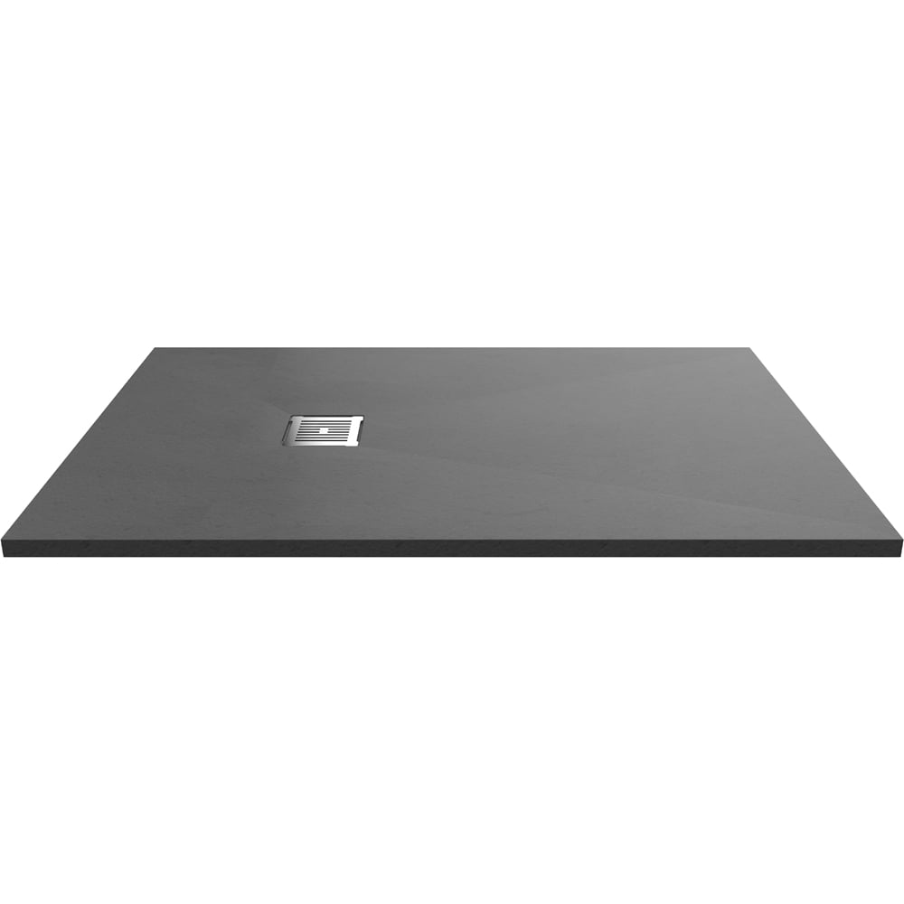 nuie Slate Grey Rectangular Shower Tray 1400 x 900mm Image 1