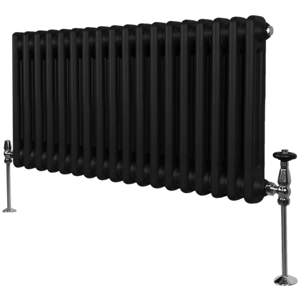 Monster Shop 1975 BTU Black Traditional 2 Column Radiator 300 x 832mm Image 3