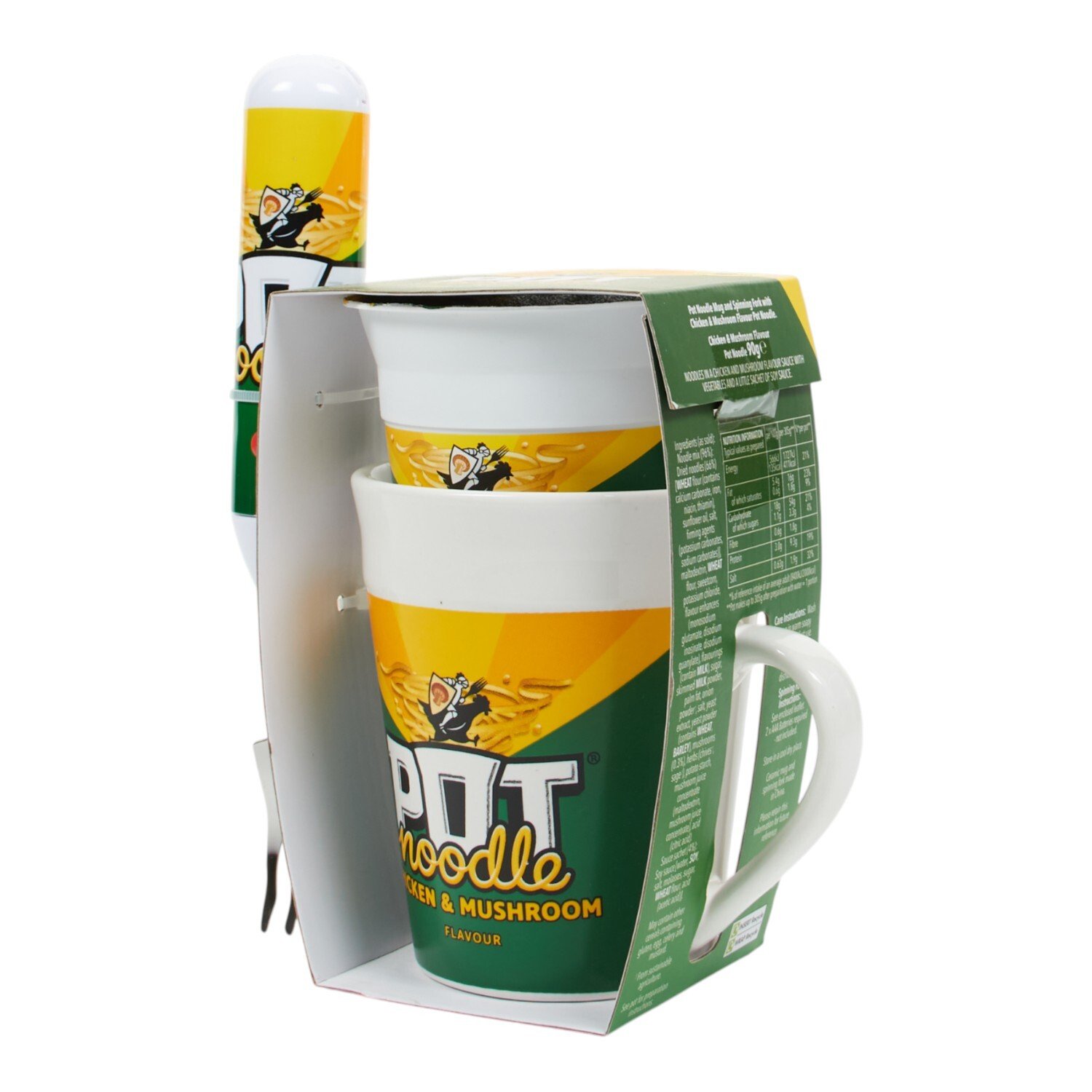 Pot Noodle Mug with Spinning Fork Image 2