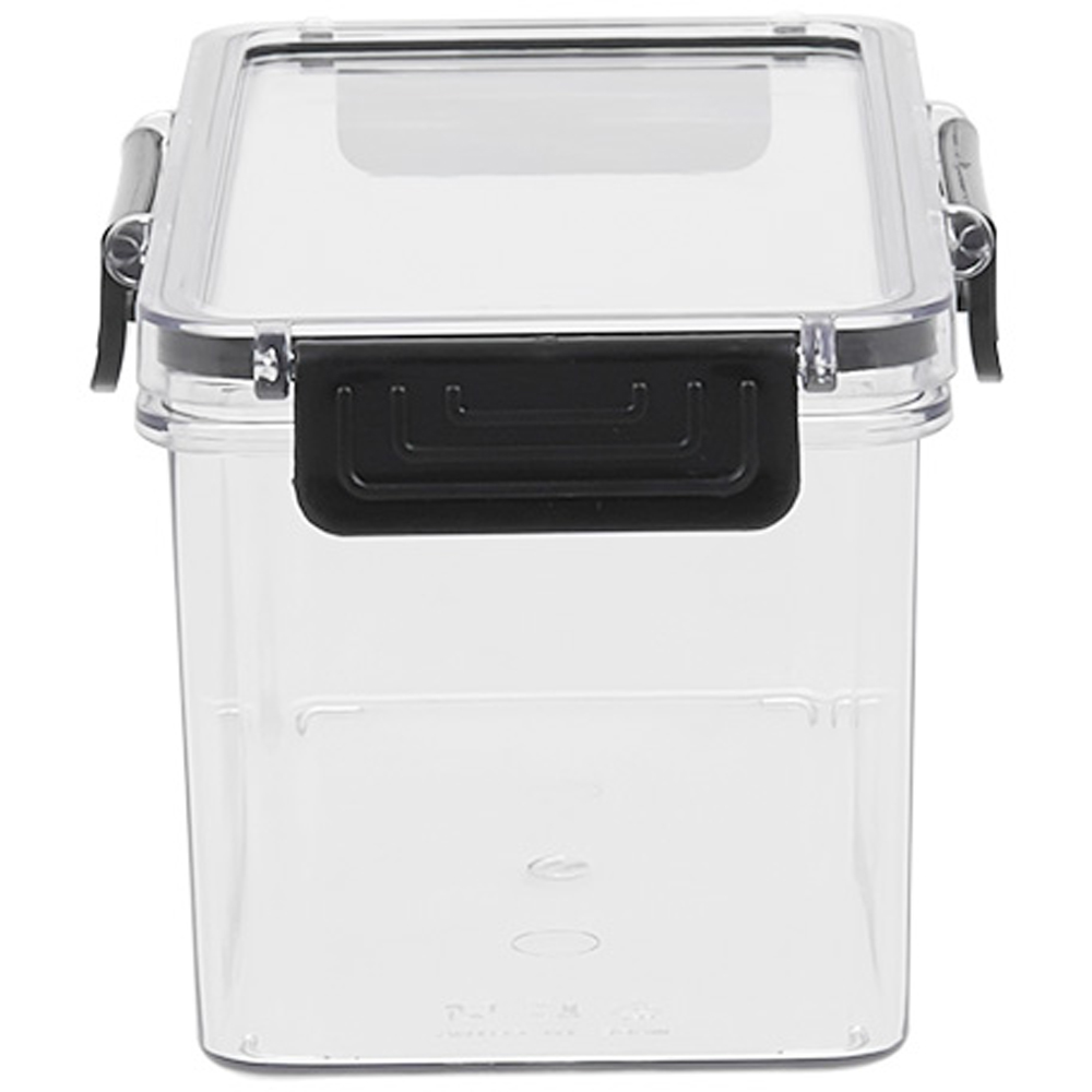 Living and Home Clear Stackable Fridge Organiser Storage Box Set 4 Pack Image 4