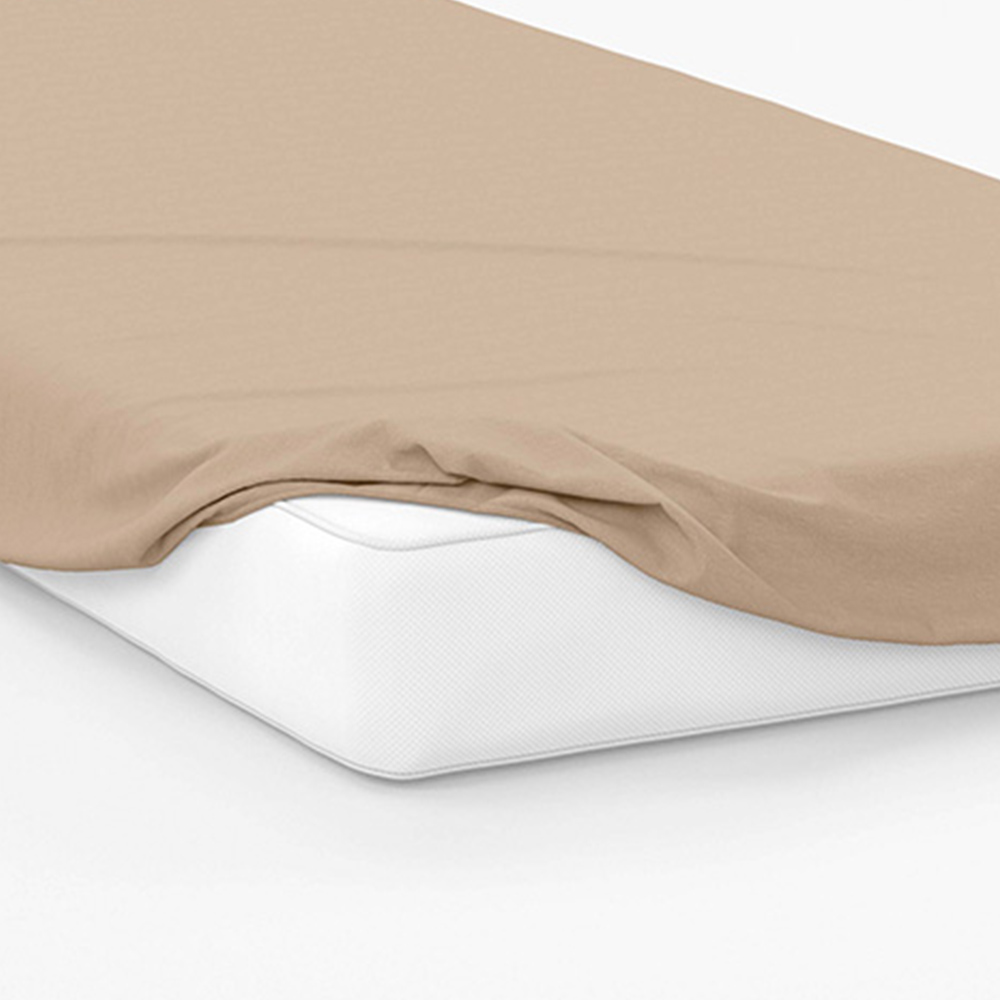 Serene Emperor Size Walnut Whip Fitted Bed Sheet Wilko
