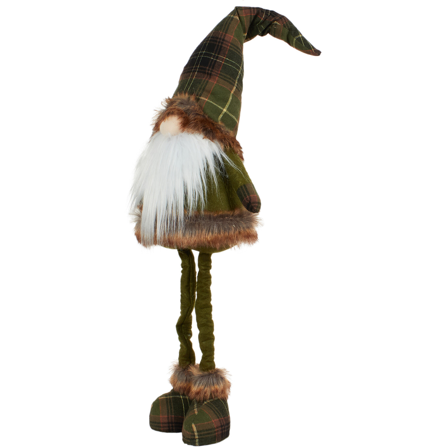 Extendable Tartan Gonk Green  - Green Image 3