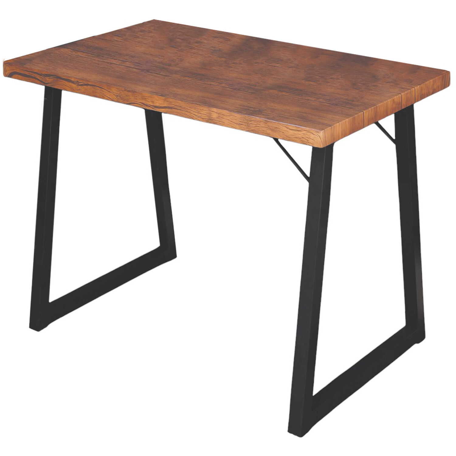 Brunel Desk Brown and Black Image 2
