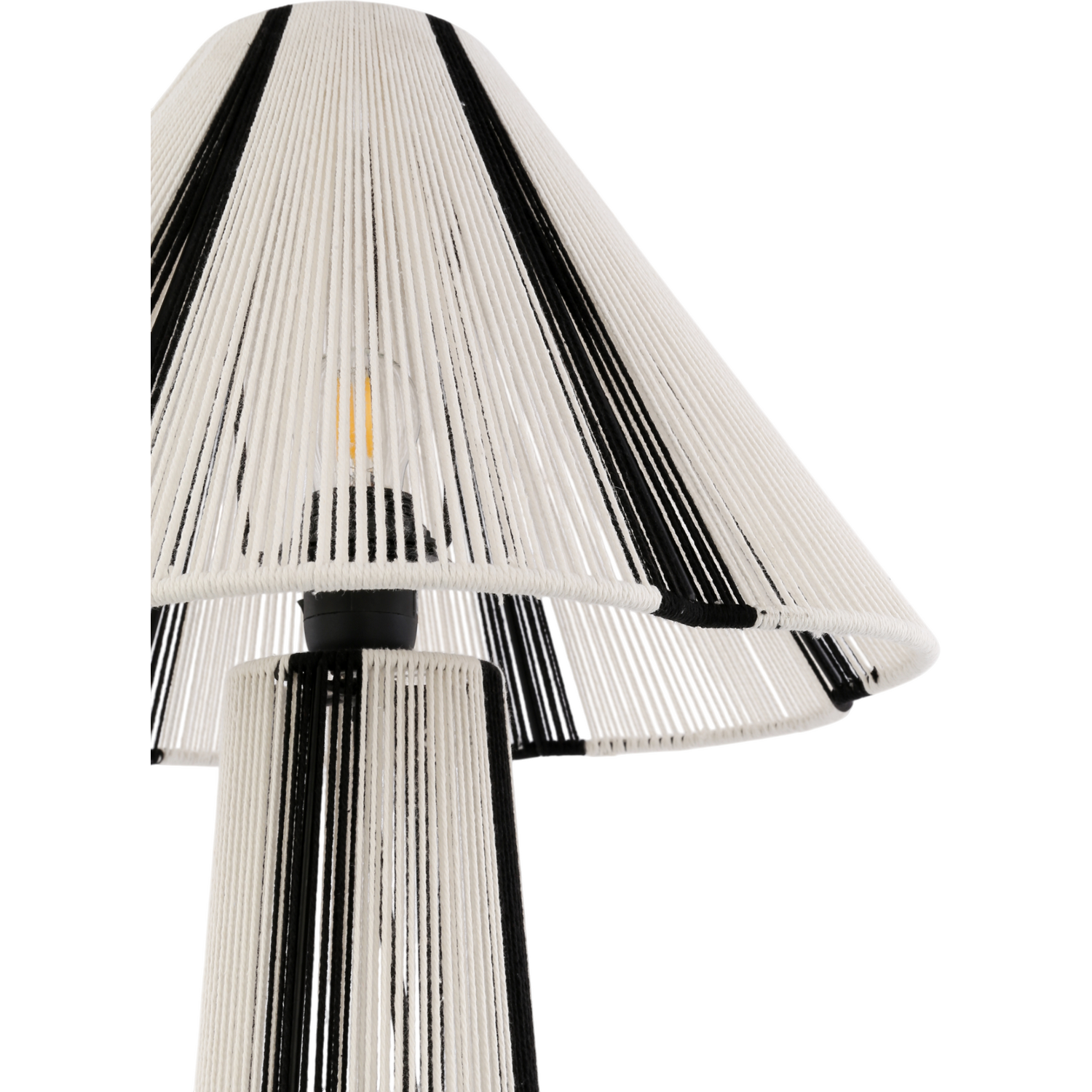 Stripey String Effect Table Light Monochrome Image 9