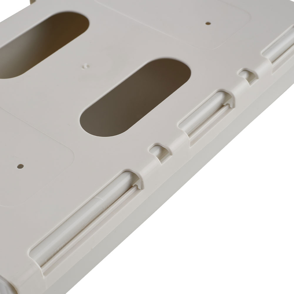 Living and Home White Under Desk Drawer Organiser with Sliding Storage 6.5 x 16 x 45cm Image 6