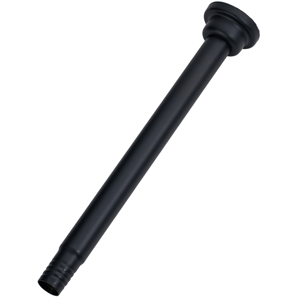 Living and Home 45-130cm Black Stainless Steel Telescopic Curtain Rod Image 4