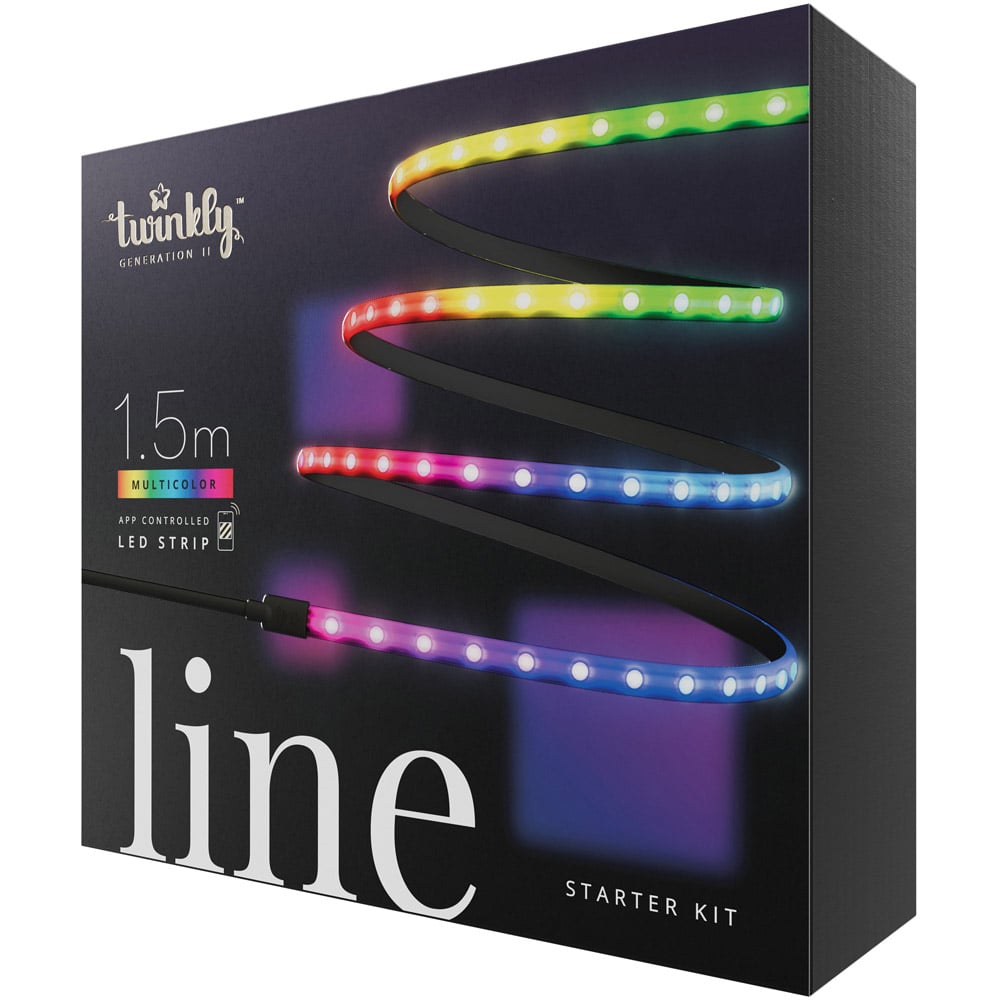 Twinkly Line 100 RGB LED Smart Light Strip Starter Kit 1.5m Image 1