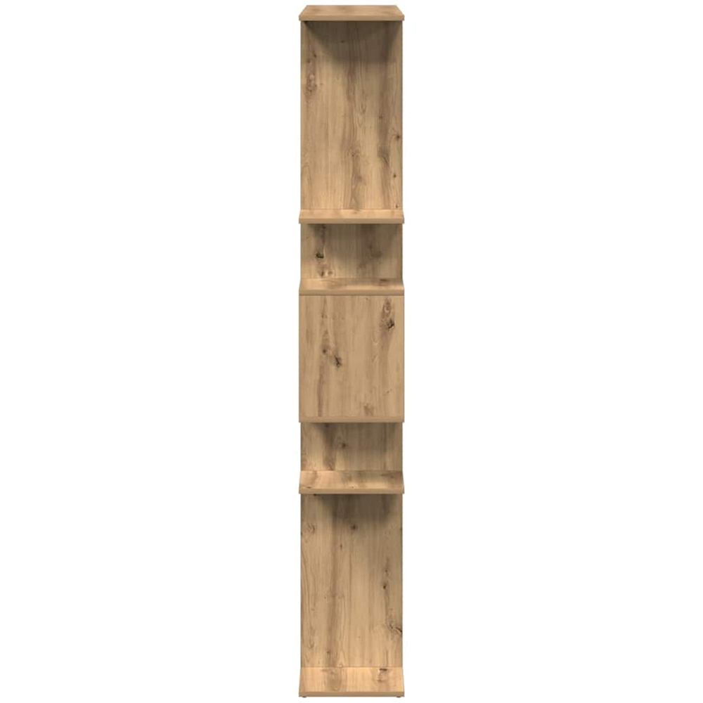 vidaXL 9 Shelf Artisian Oak Bookcase Image 5