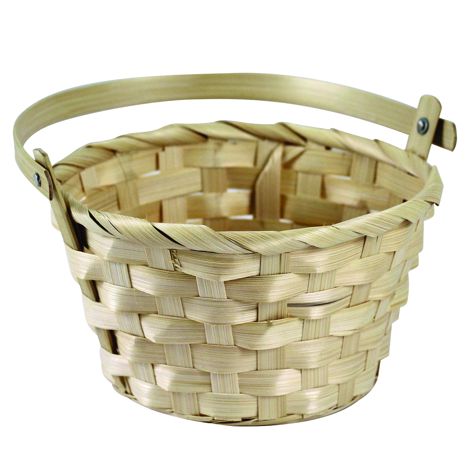 Medium Oval Woven Easter Basket Image 2