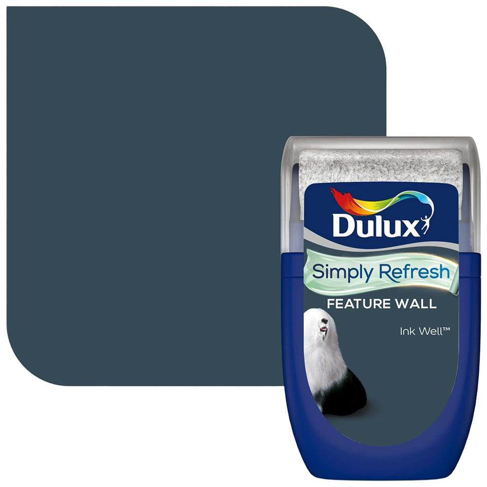 One Coat Feature Wall Paint Tester - Ink Well Image 2