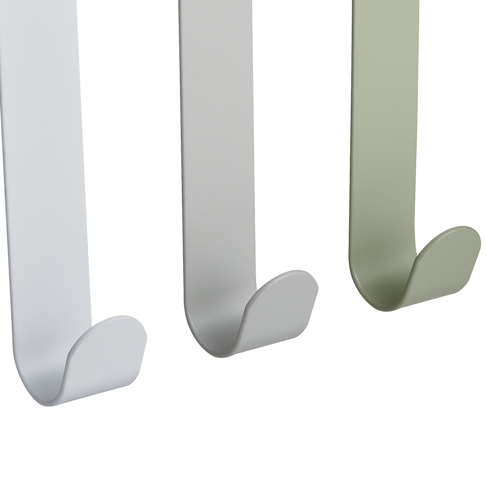 Wilko Over Door Hooks 3pk Wilko