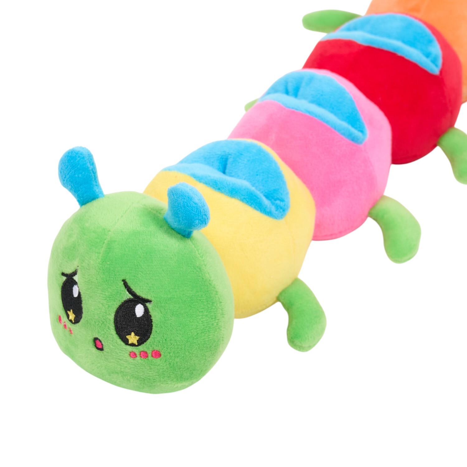 Stuff and Squeak Caterpillar Dog Toy Image 4