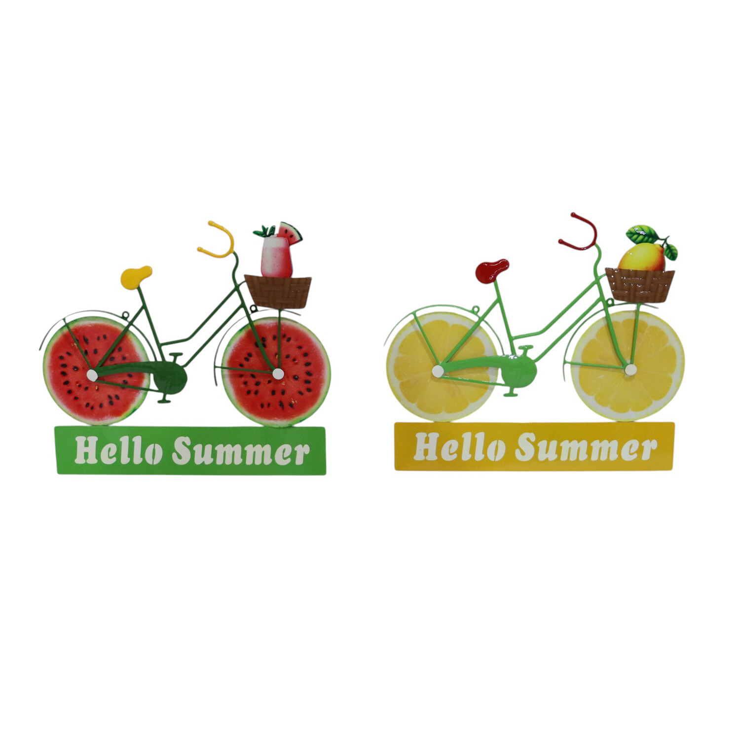 Indoor and Outdoor Fruity Welcome Bike Sign Image 2