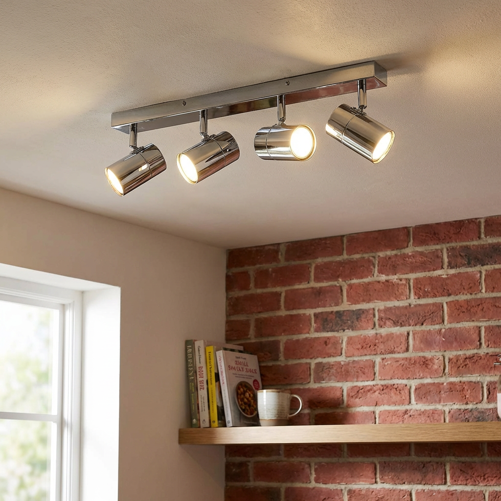 Spotlight Ceiling Fitting Chrome Image 5