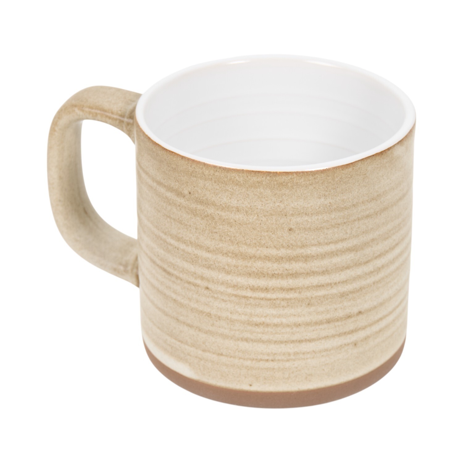 Glazed Matt Mug Beige Image 4