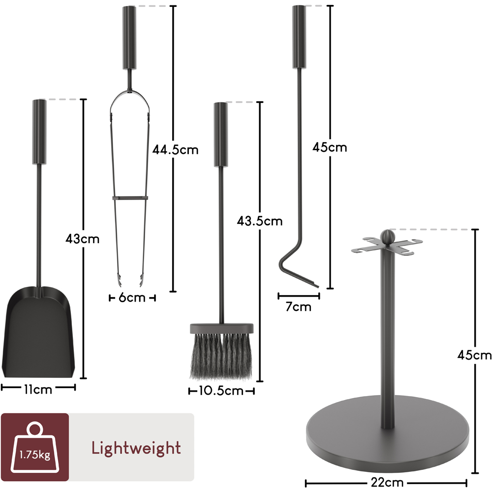 Fire Vida 5 Piece Warwick Companion Set Image 7