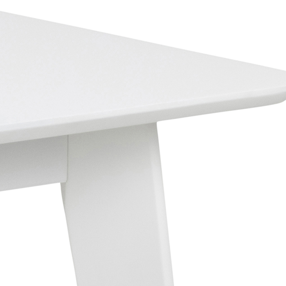 Florence Roxby 2 Extending Seater Square Dining Table White Image 7