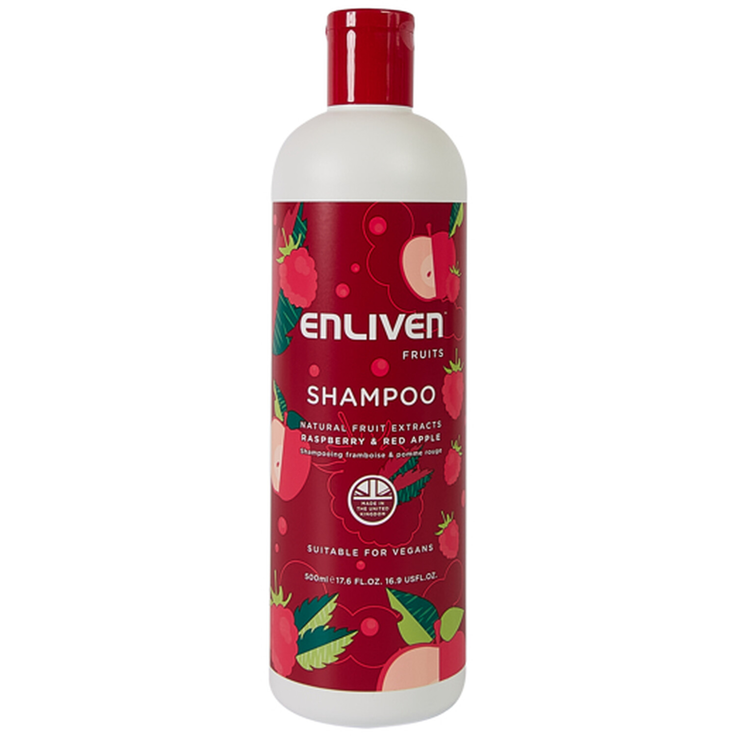 Enliven Raspberry and Red Apple Shampoo - Red Image