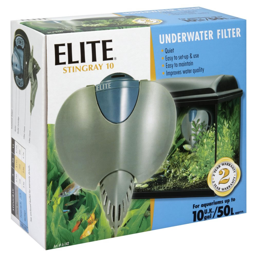 Elite Stingray 10 Underwater Aquarium Filter 50L Image