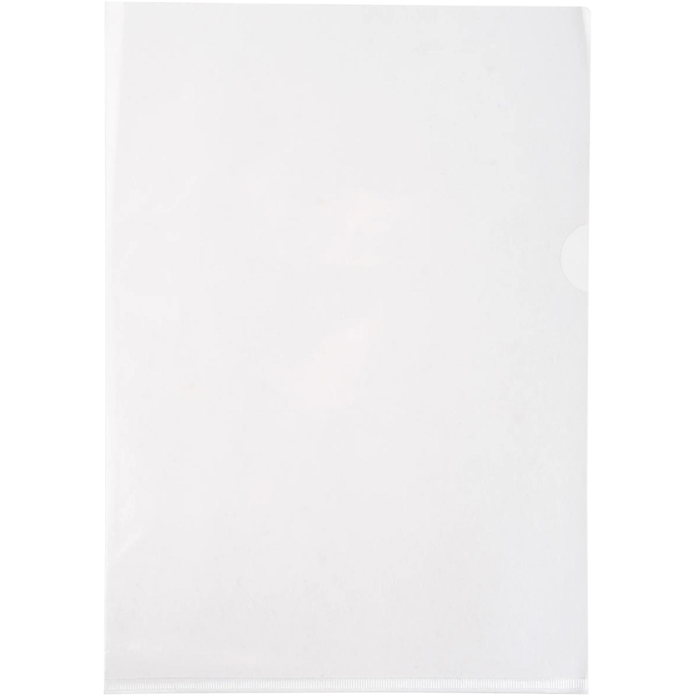 Exacompta Crystal A4 Cut Flush Folder 100 Pack Image 1