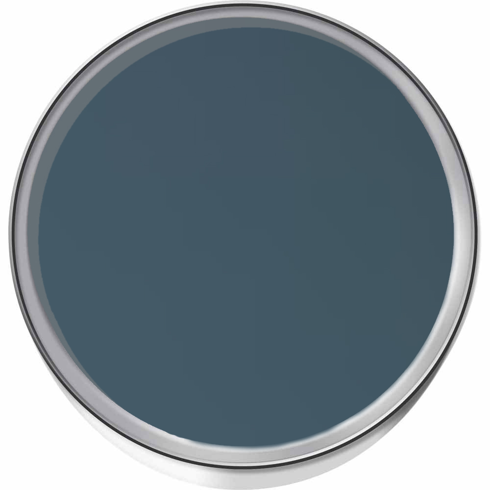 Dulux Trade Midnight Teal Walls and Ceilings Vinyl Matt Paint 2.5L Image 3