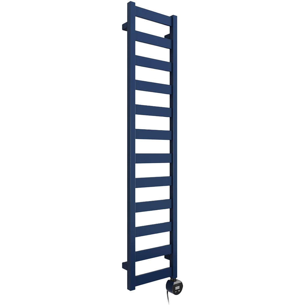 Terma Vivo Denim Electric Towel Rail with VEO Element Controller 1390 x 300mm Image 1