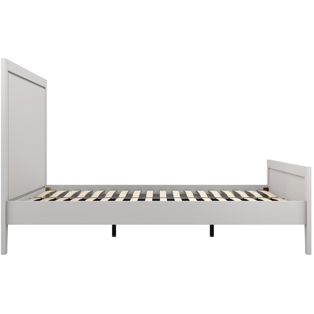 Bay King Size Cement Grey Bed Frame Image 5