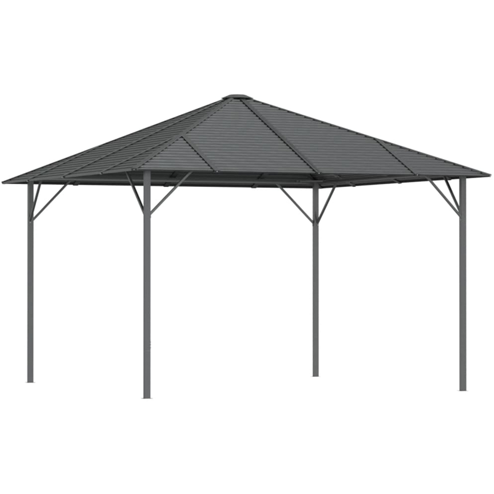 vidaXL 3 x 3m Anthracite Gazebo with Roof Image 2
