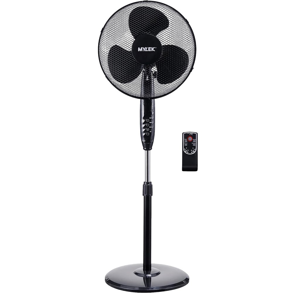 MYLEK Black Pedestal Fan 51 inch Image 3