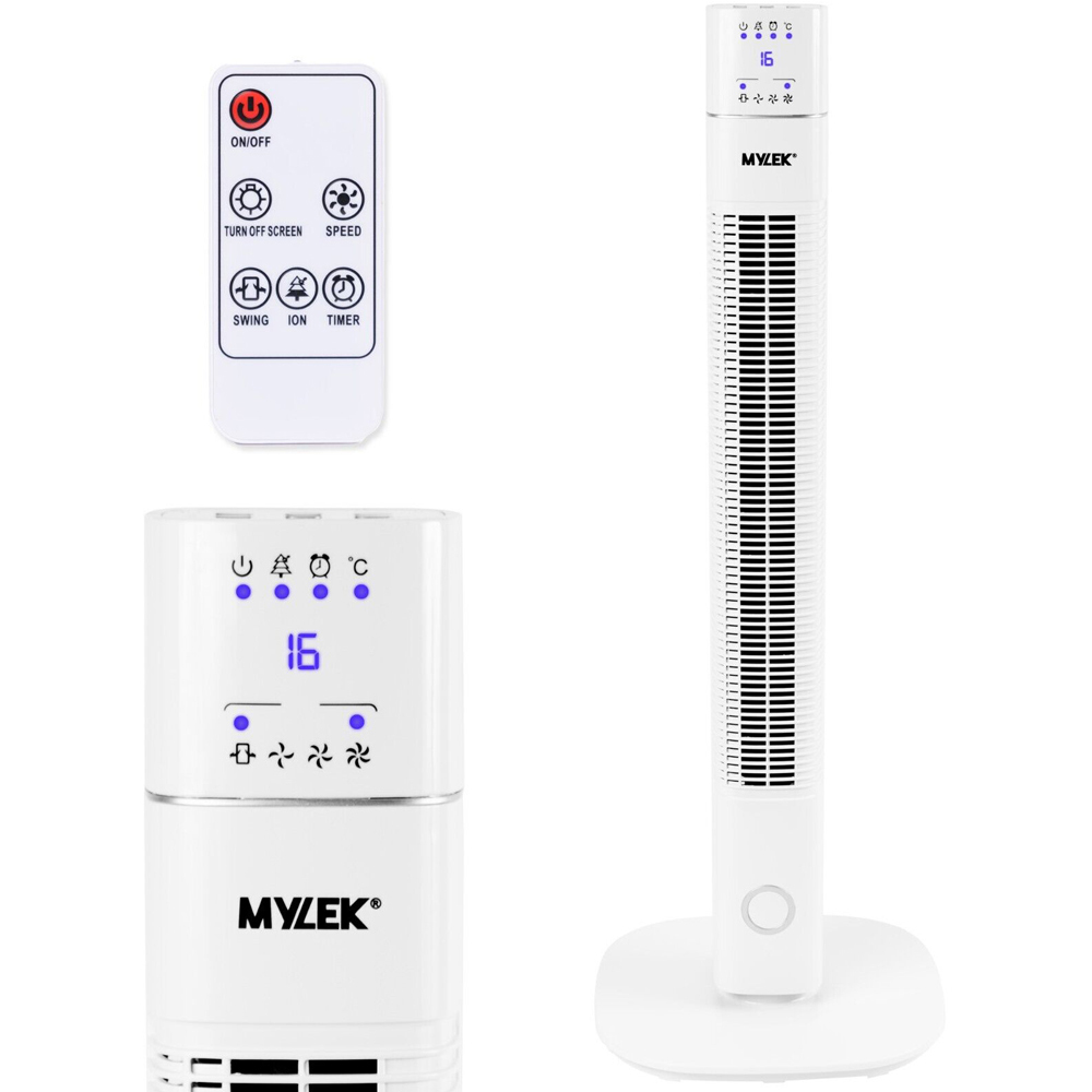 MYLEK 48-Inch Tower Fan with Remote Image 4