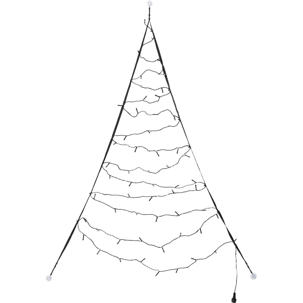 Fairybell Warm White LED Window Christmas Tree 4ft Image 2