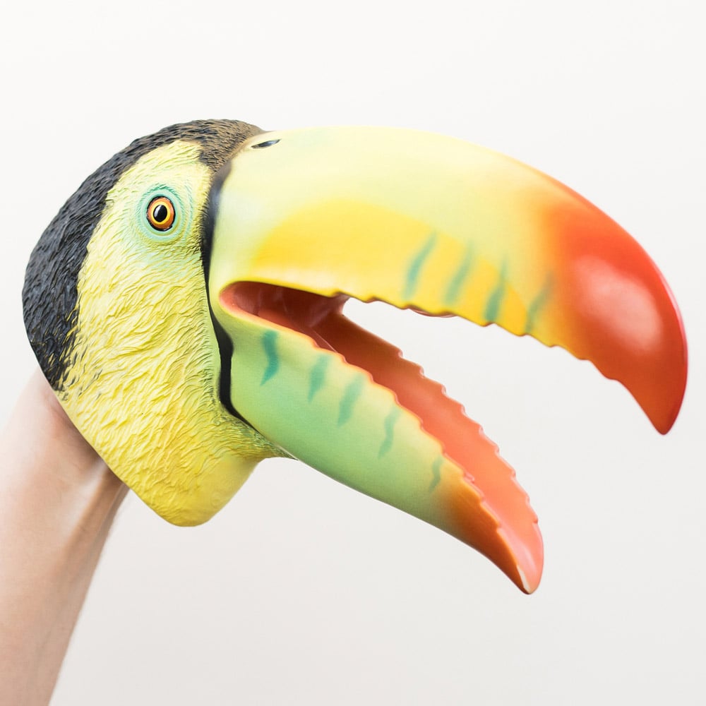 Wild Thingz Green Toucan Hand Puppet Image 3