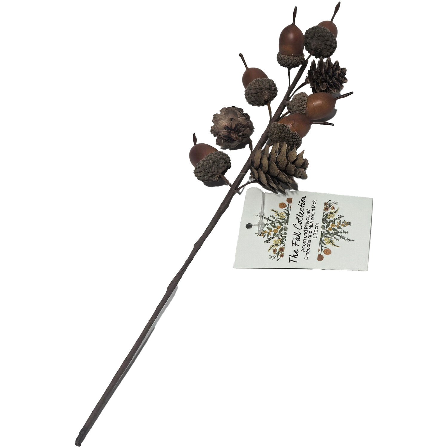 Acorn or Mushroom Pinecone Pick Image 3