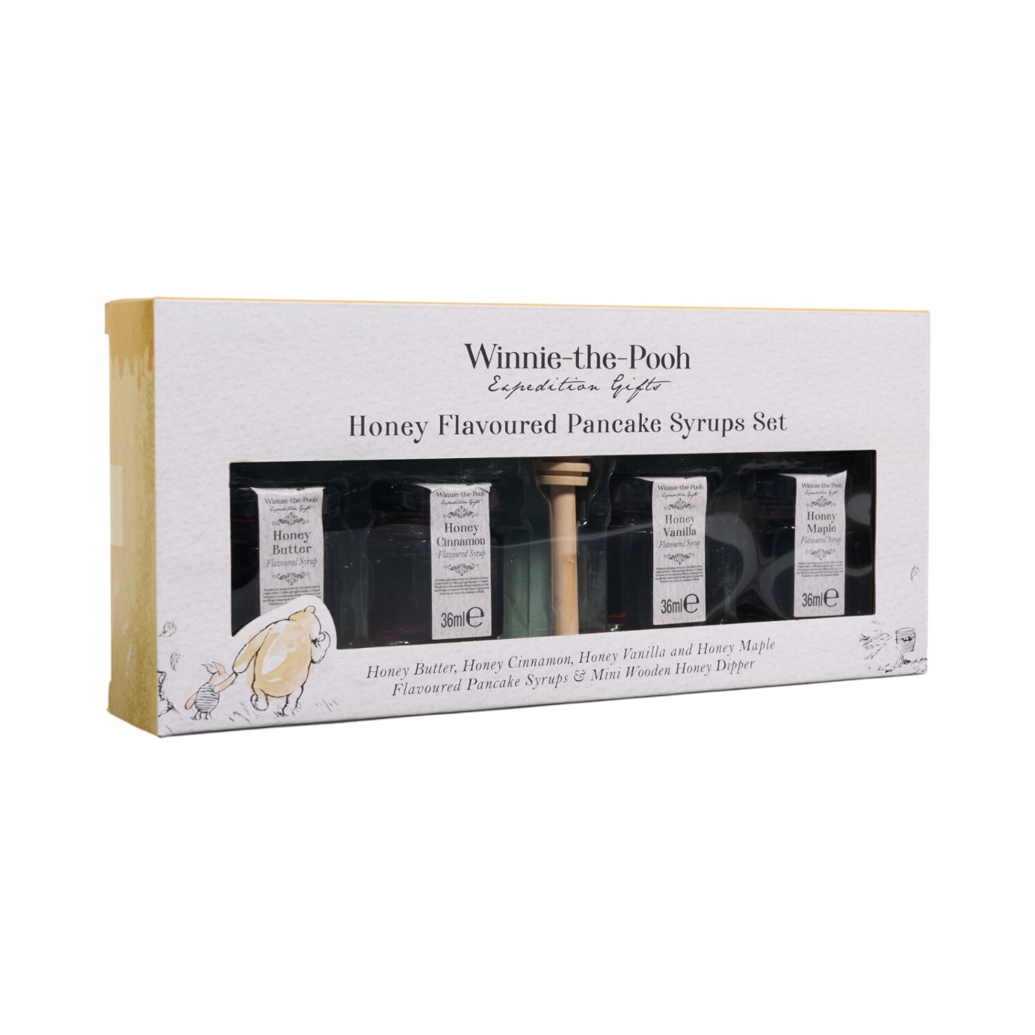 Winnie The Pooh Flavoured Pancake Syrup Set Image 2