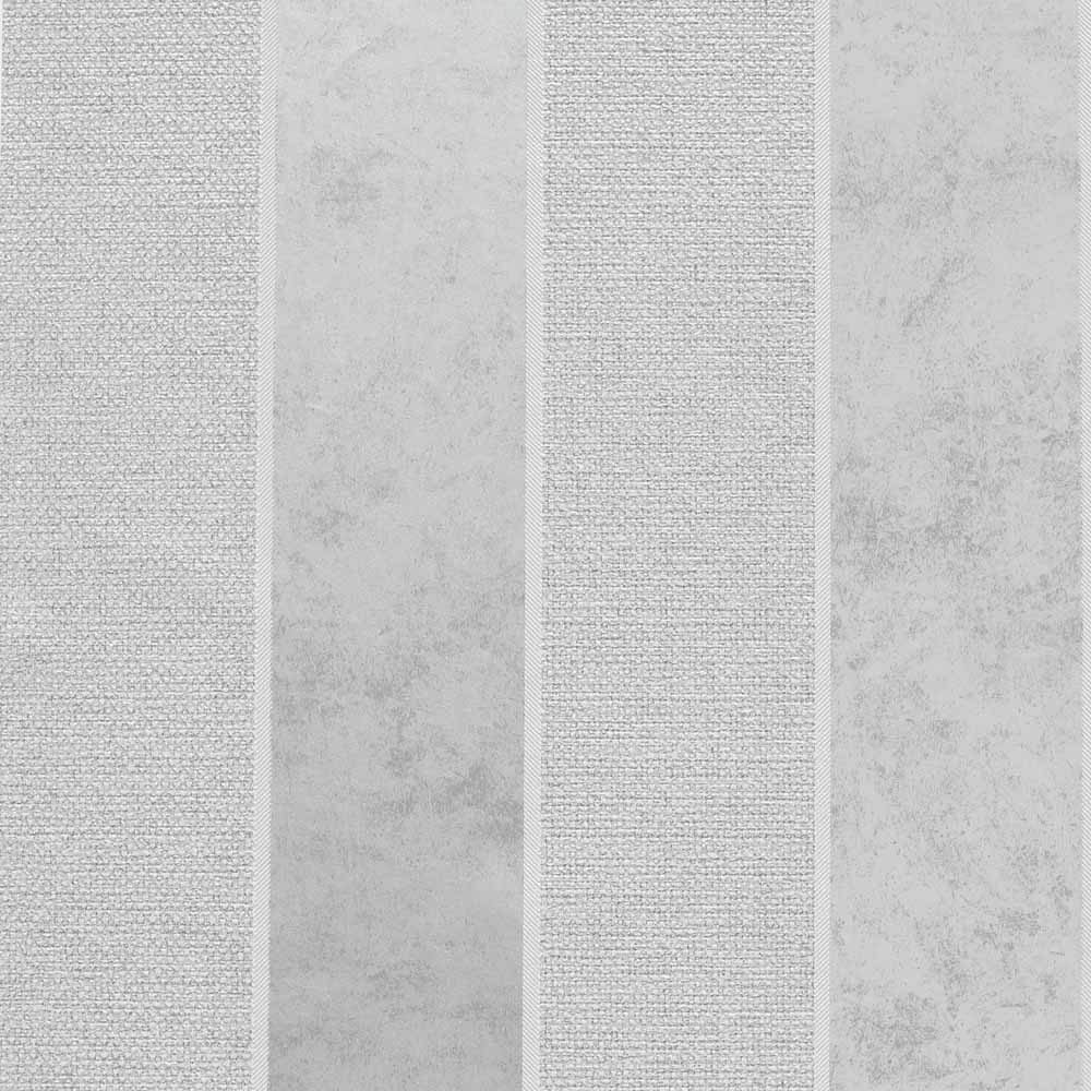 Arthouse Calico Stripe Grey Wallpaper Image 1