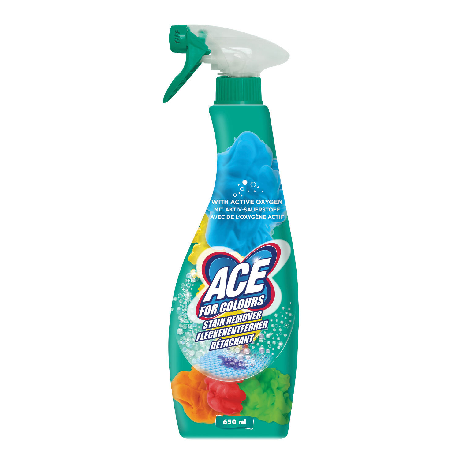 Ace for Colours Stain Remover Spray 650ml Image 1