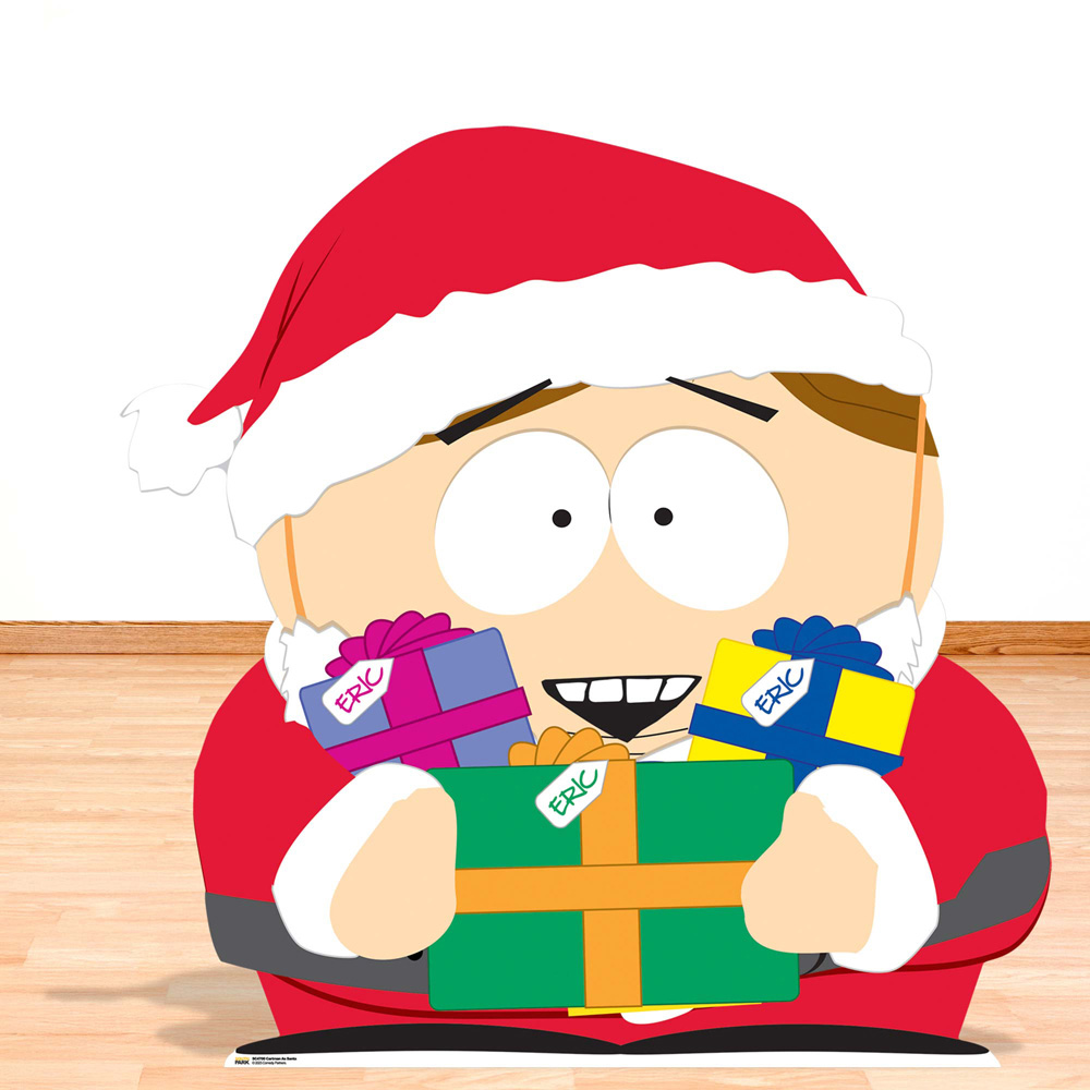 Star Cutouts South Park Cartman as Santa Cardboard Cutout Image 3