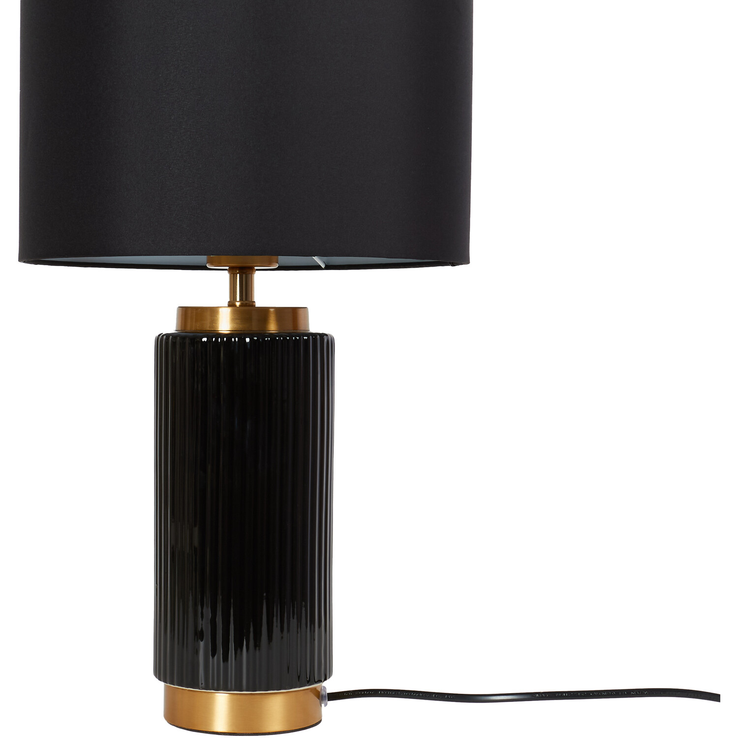 Clara Table Lamp - Black Image 2