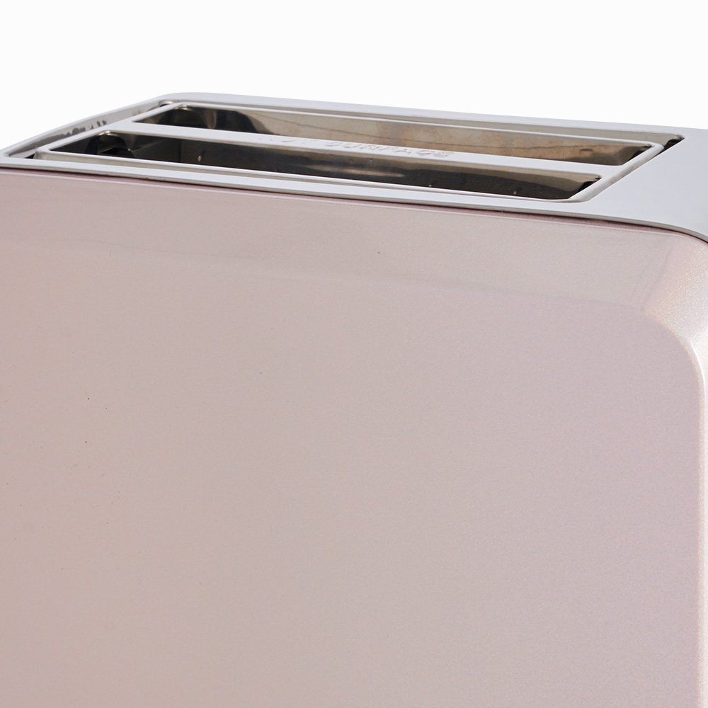 Wilko Pink Pearlescent Finish Toaster 2 Slice Image 6