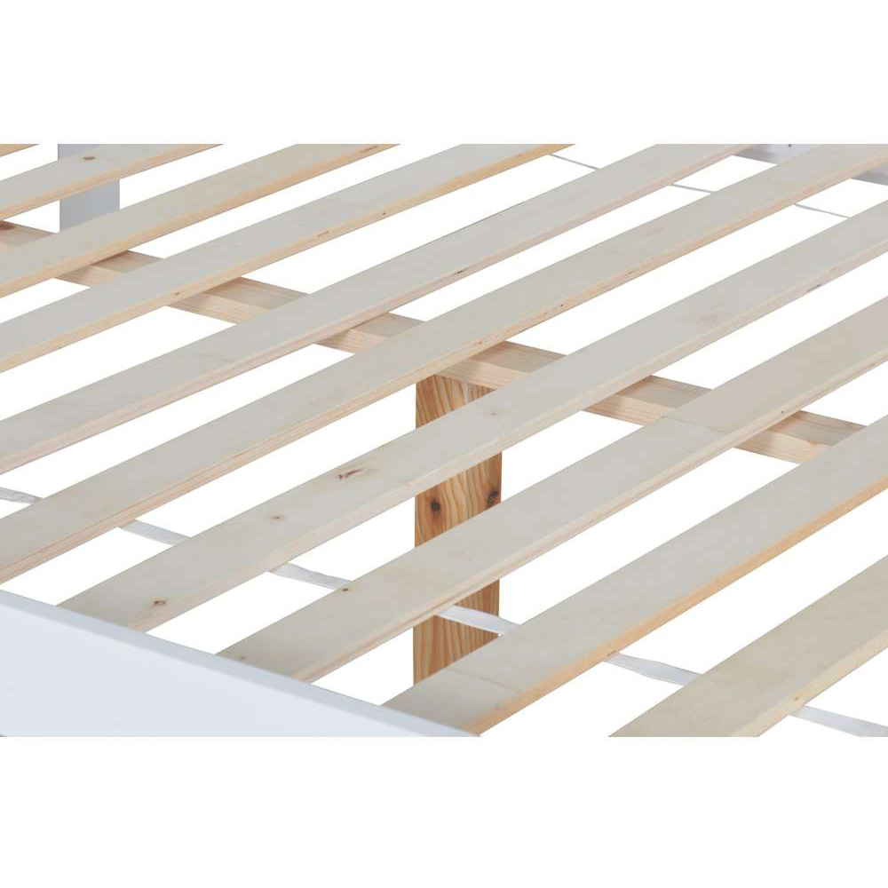 Mercia King Size White Solid Pine 4 Poster Bed Frame Image 8