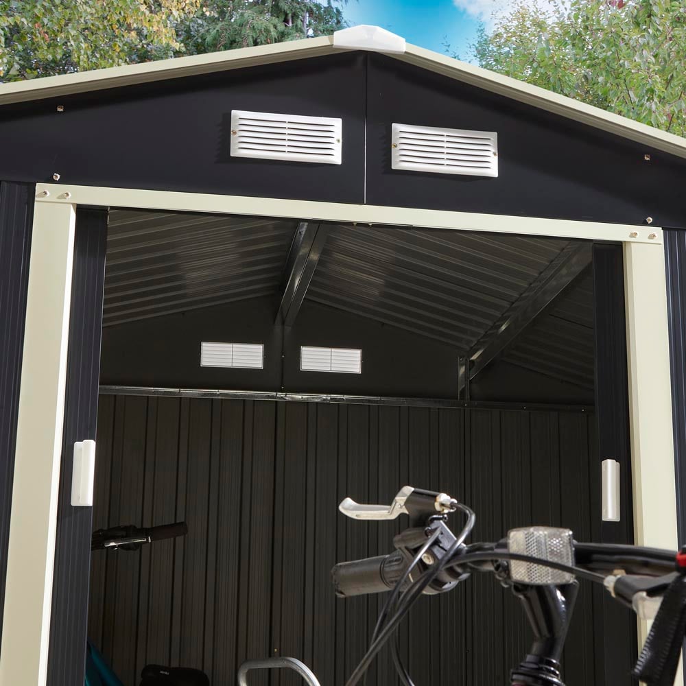 Trentvale 8X6 Metal Apex Shed Image 8