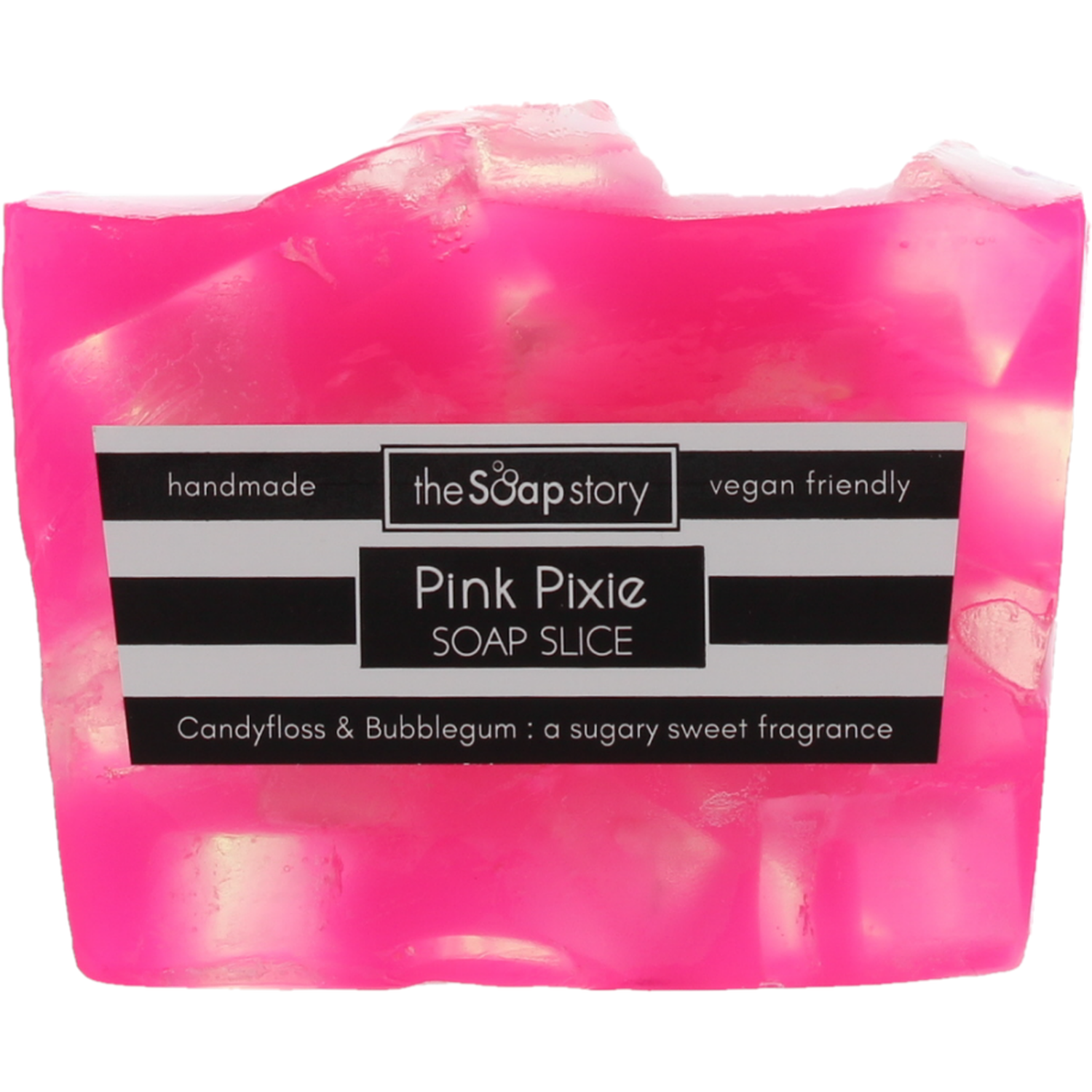 The Soap Story Pink Pixie Soap Slice Image