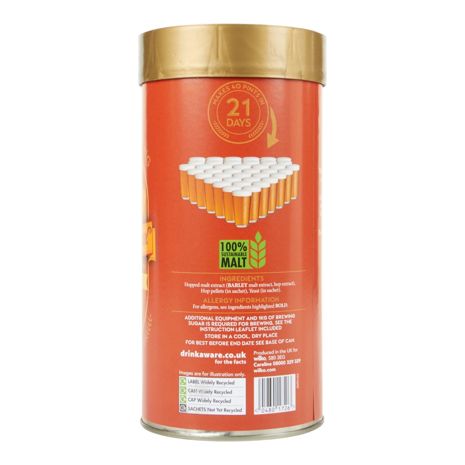 Classic Lager Brewing Kit Image 2