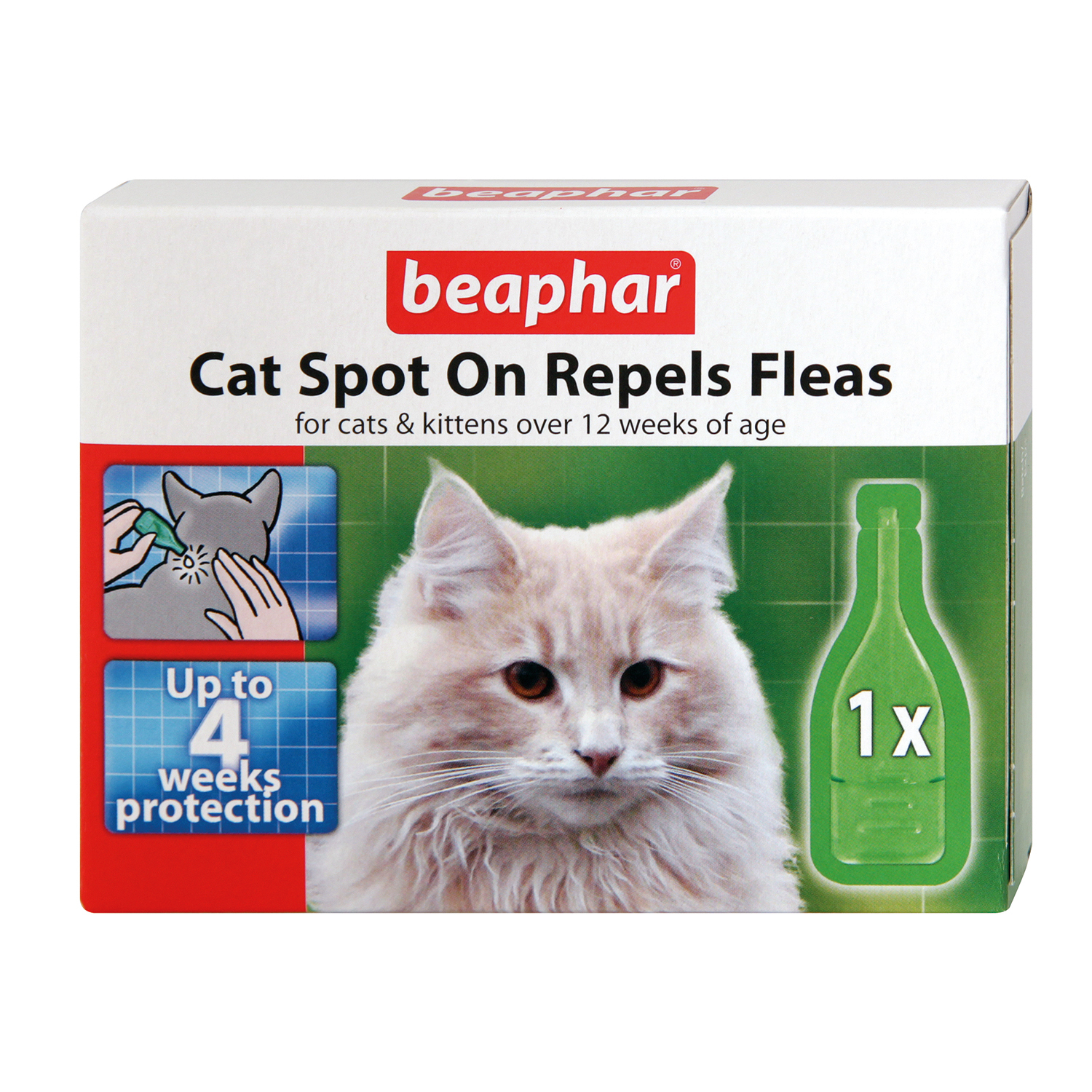 Beaphar Spot On Cat Flea Repellent 6 Pack Image 2