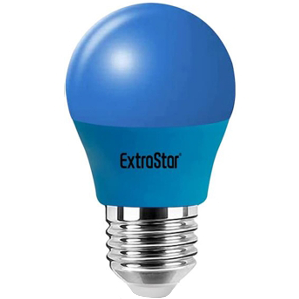 ExtraStar E27 4W Blue Golf Ball LED Light Bulb Image 1