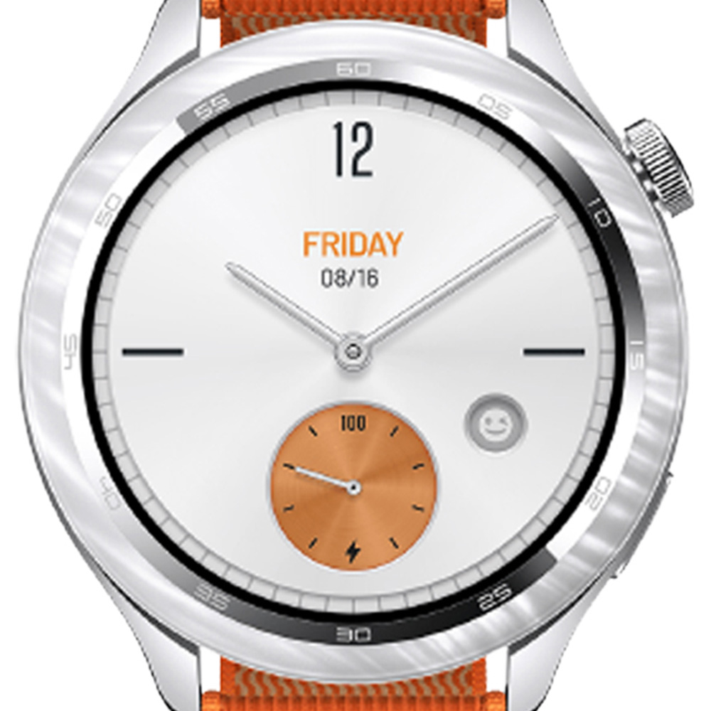 Xiaomi Watch S4 Festive Orange Bezel and Strap Kit Image 2