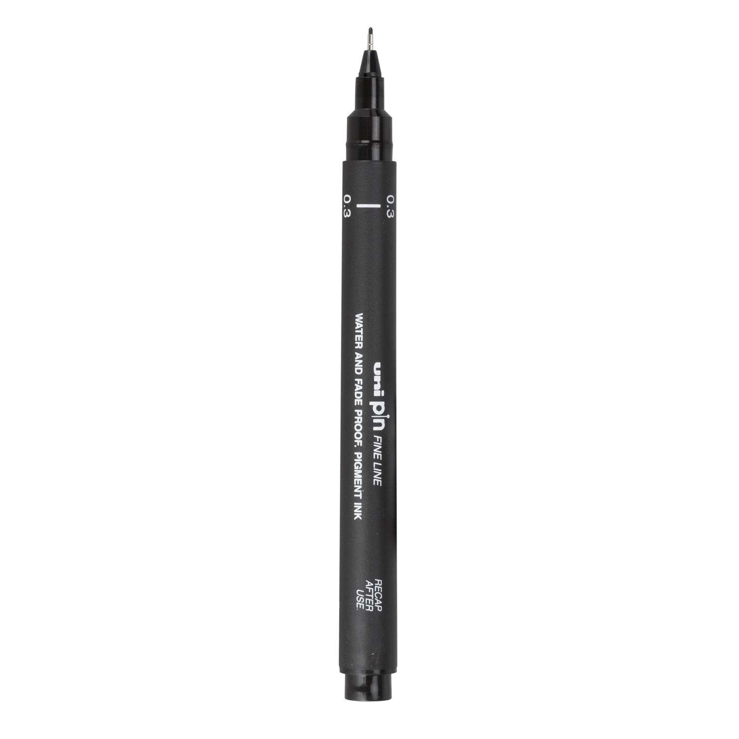 Uniball Pin Fine Liner Drawing Pen - Black / 0.3mm Image 2