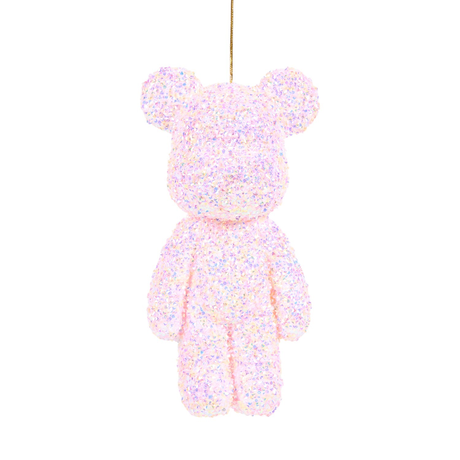 Glitter Bear DecorationMulticolour Image 6