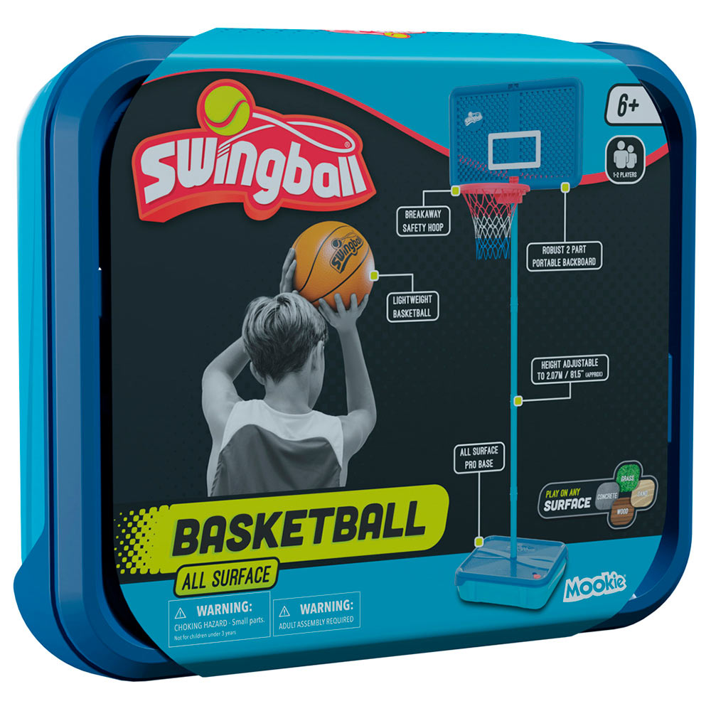 Mookie All Surface Swingball Basketball Wilko