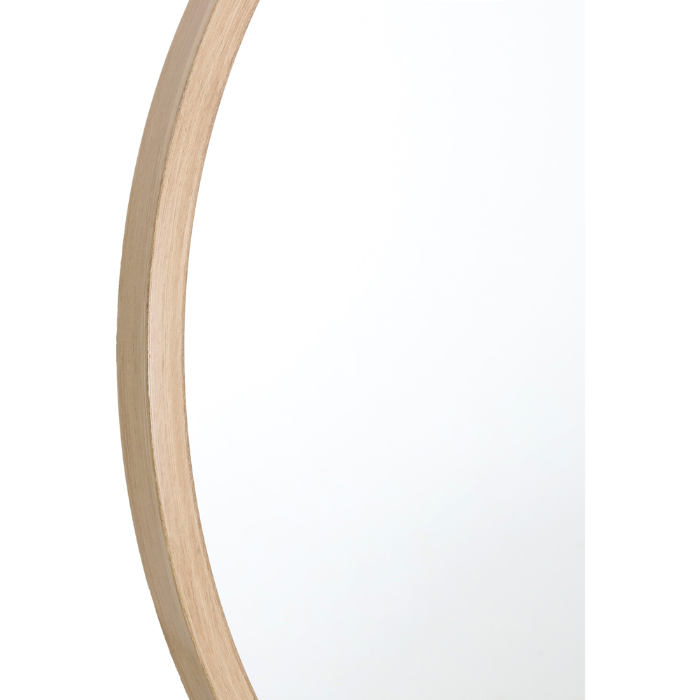 Oak Effect Arch Dress Mirror Image 11